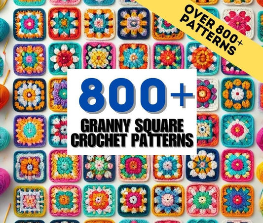 800+ Granny Square Patterns: Blankets, Bags, Wearables & More!