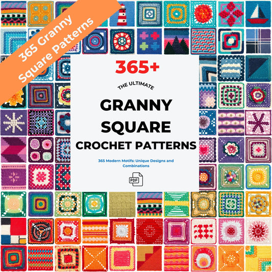 365 Granny Square Patterns: Ultimate