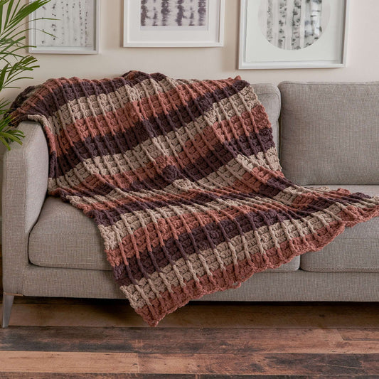 Bernat Bricks Crochet Blanket