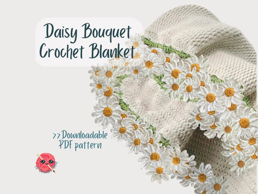 4 in 1 Bouquet Blanket Pattern Bundle Flower