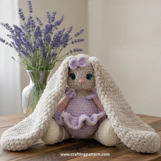 Mimi Bunny – Plush Crochet Toy