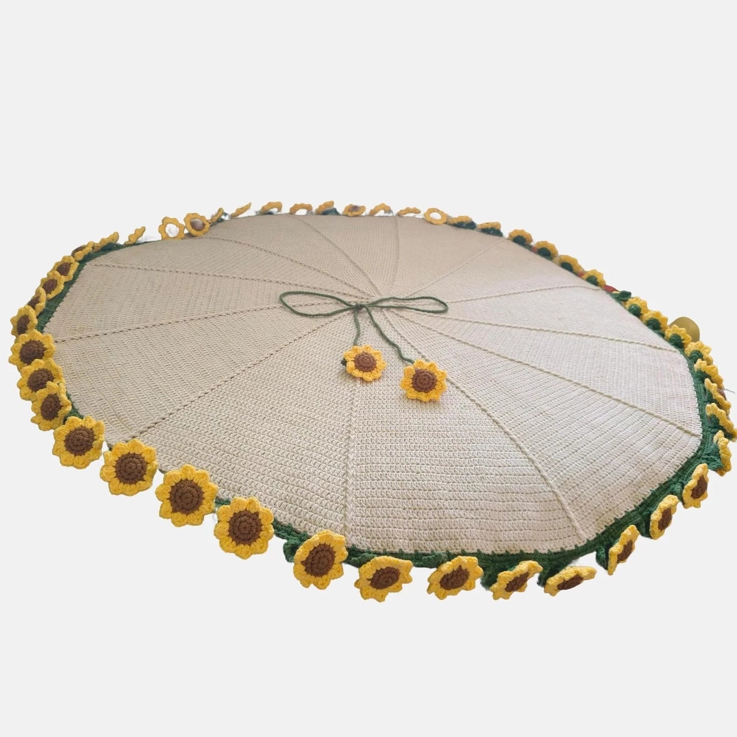 π» Crochet Sunflower Bouquet Blanket Pattern π»