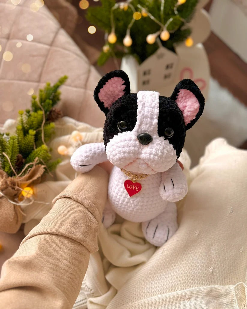 🐾 2-in-1 Bulldog & Pug Amigurumi Crochet Pattern 🧶