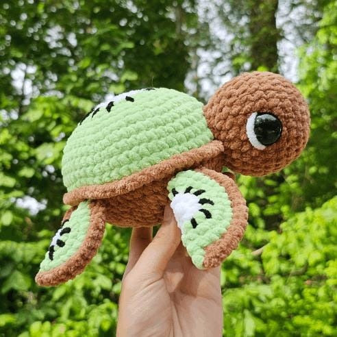 11 Fruit Turtle Crochet Pattern Bundle