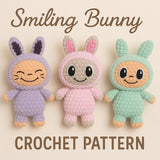 Labubu Bunny Crochet Pattern – Creepy-Cute Amigurumi Plush