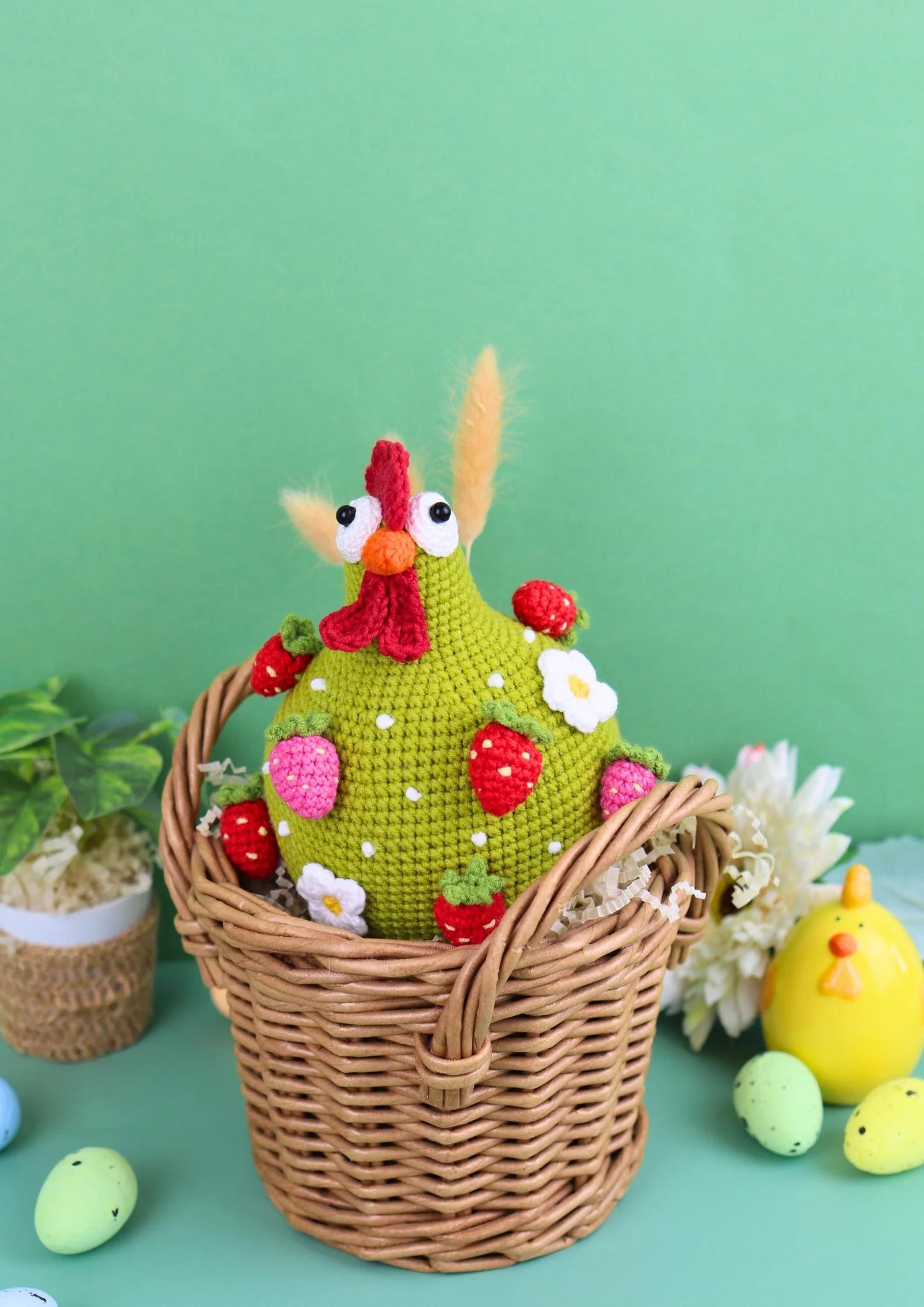 Crochet Chick 🐔 Pattern - Cute DIY Amigurumi Hen