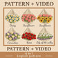 6 in 1 Crochet Flower Bouquet PDF