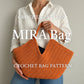 MIRA Crochet Bag Pattern – Summer Tote, Beach or Raffia Purse