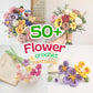 50 In 1 Flower Crochet Pattern Bundle