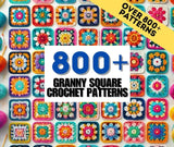 800+ Granny Square Patterns: Blankets, Bags, Wearables & More!