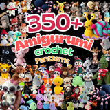 350 Amigurumi Crochet Patterns Bundle, Amigurumi