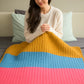 Cozy Puff Stitch Crochet Blanket Pattern – Soft, Textured & Easy to Follow PDF