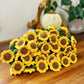 🌻 Crochet Sunflower Bouquet Blanket Pattern 🌻
