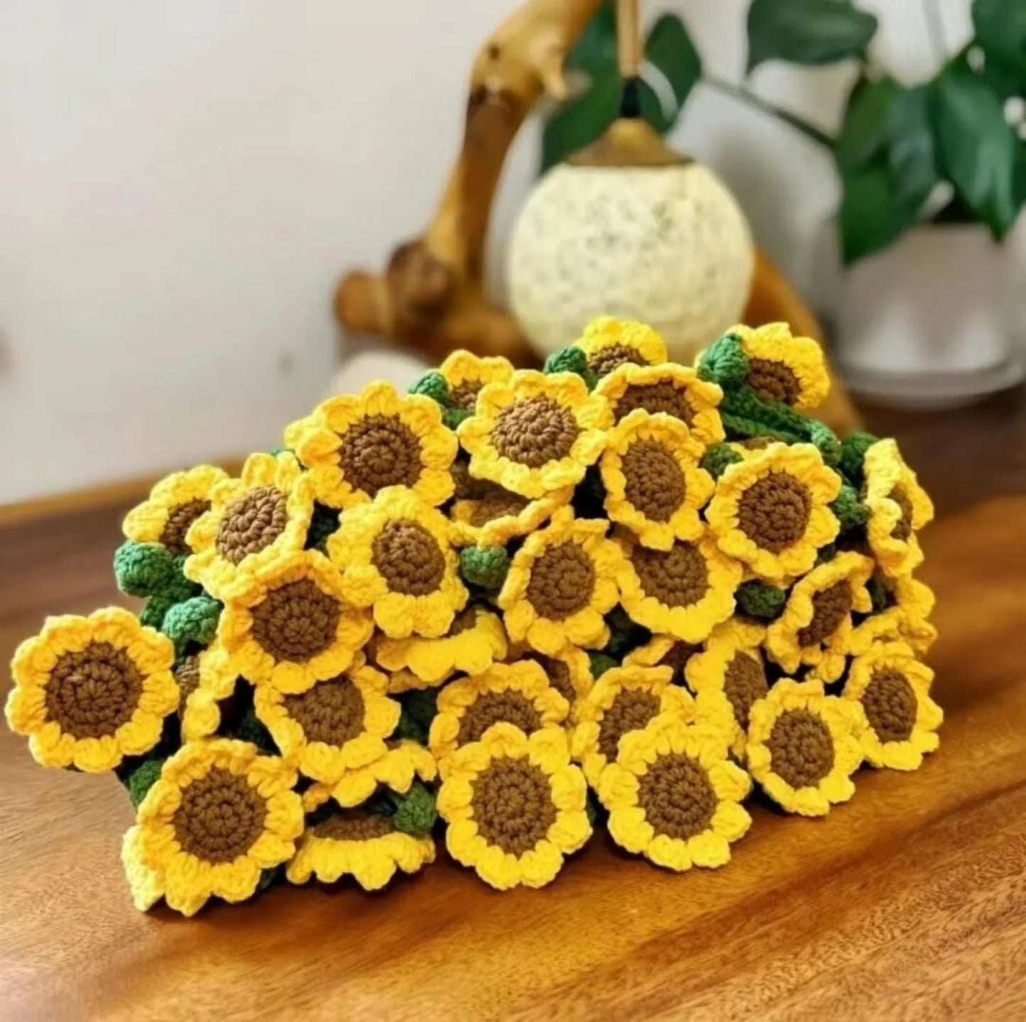 🌻 Crochet Sunflower Bouquet Blanket Pattern 🌻