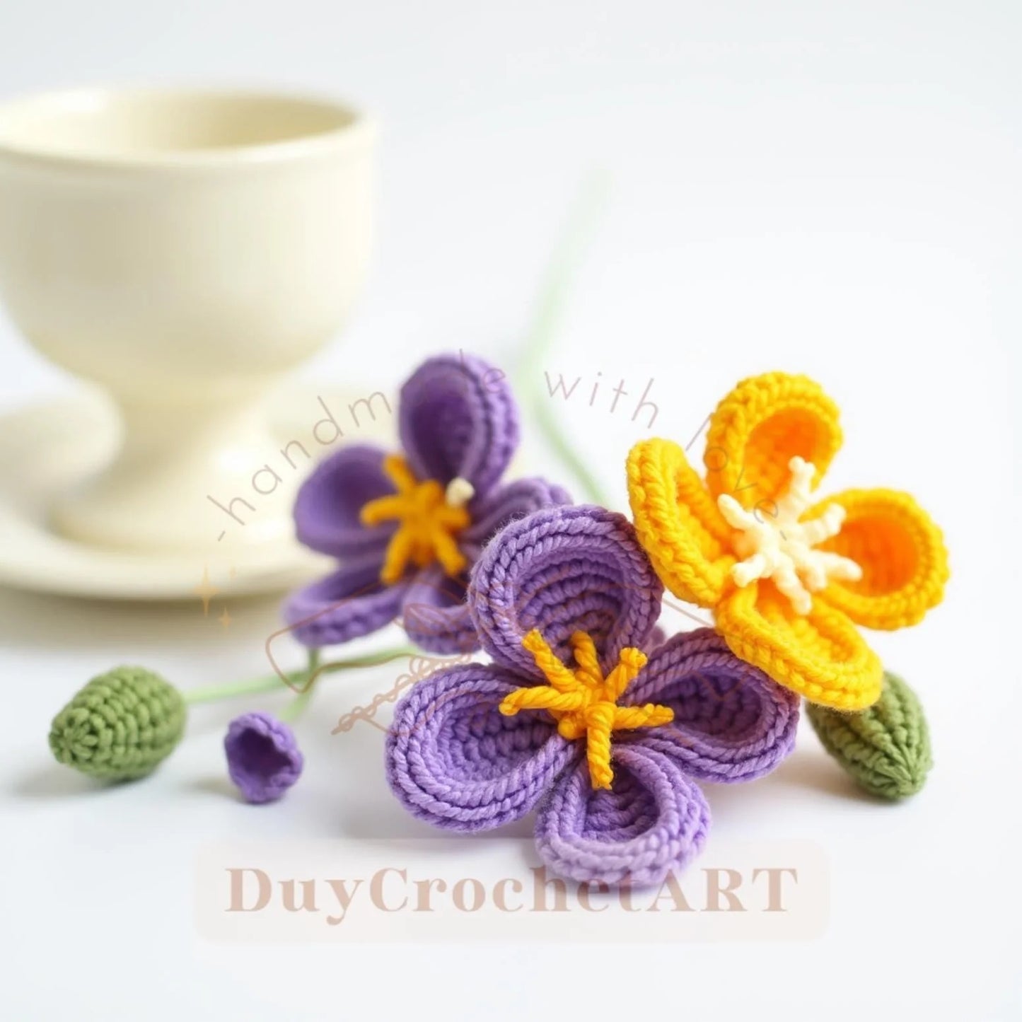 50 In 1 Flower Crochet Pattern Bundle
