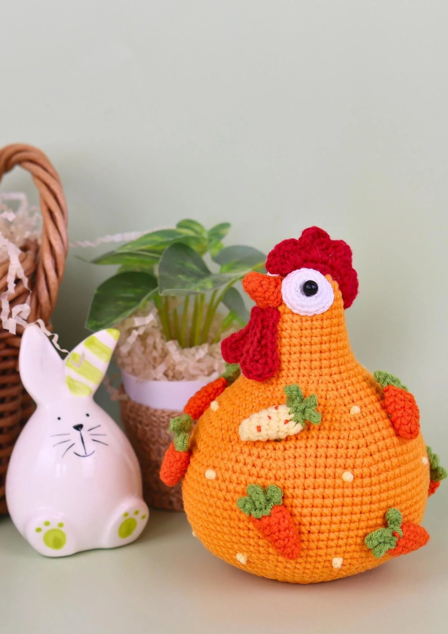 Crochet Chick 🐔 Pattern - Cute DIY Amigurumi Hen