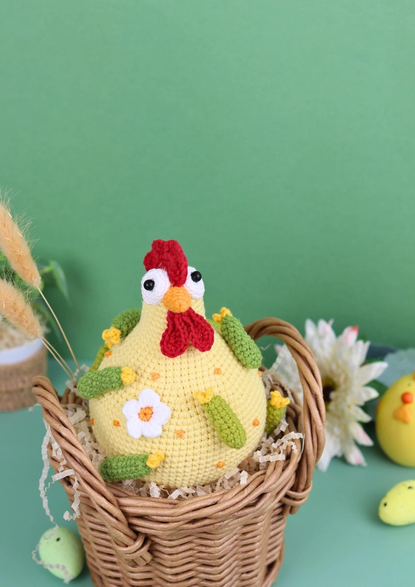 Crochet Chick 🐔 Pattern - Cute DIY Amigurumi Hen