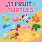 11 Fruit Turtle Crochet Pattern Bundle