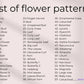 800 Flower Crochet Pattern Bundle