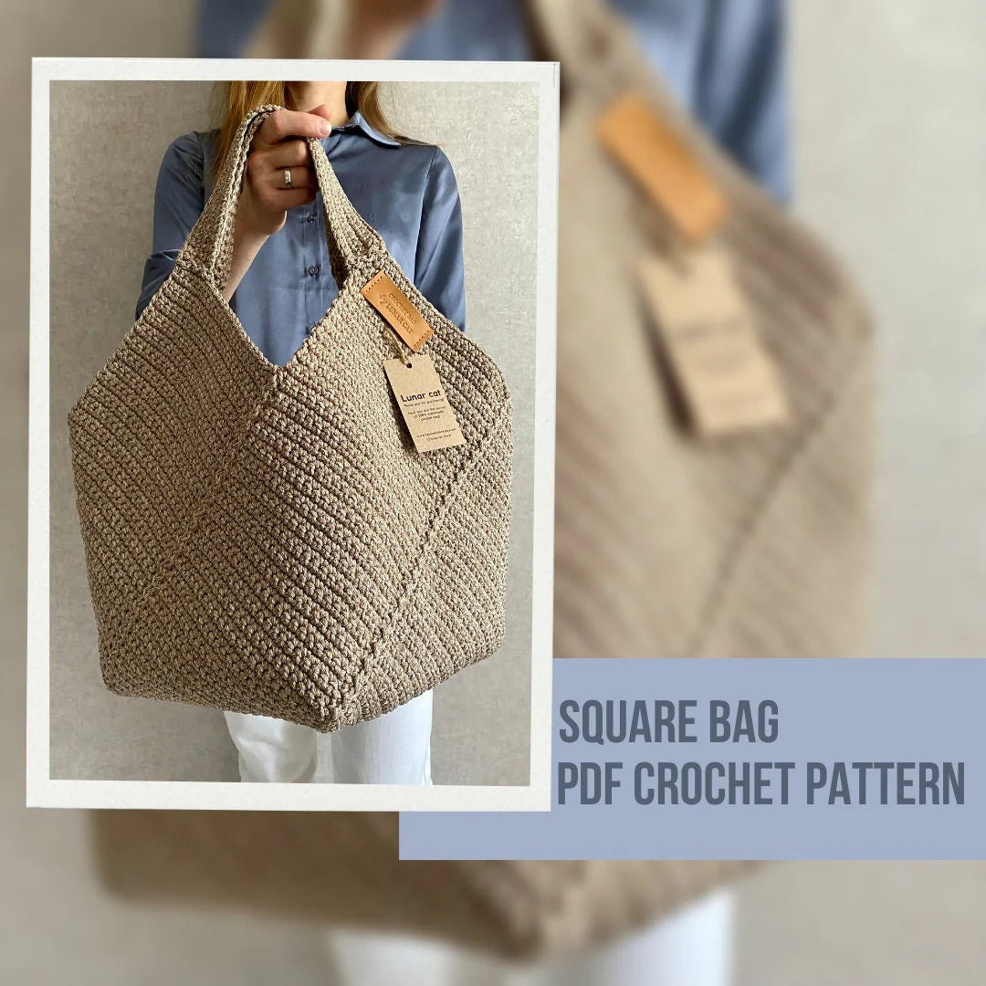 Reusable Crochet Tote Bag Pattern