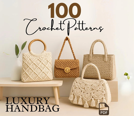 100 Luxury Crochet Handbag Patterns