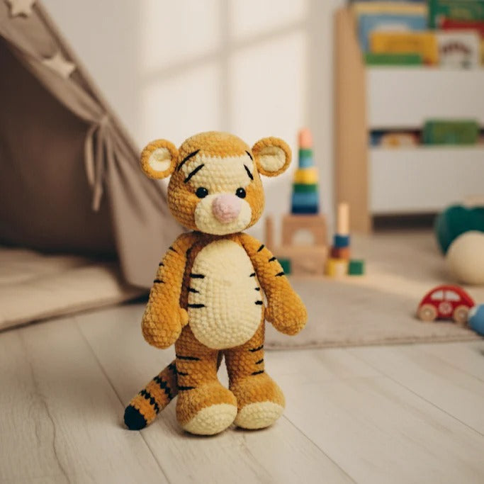 Toby the Tiger – Amigurumi Crochet Pattern PDF
