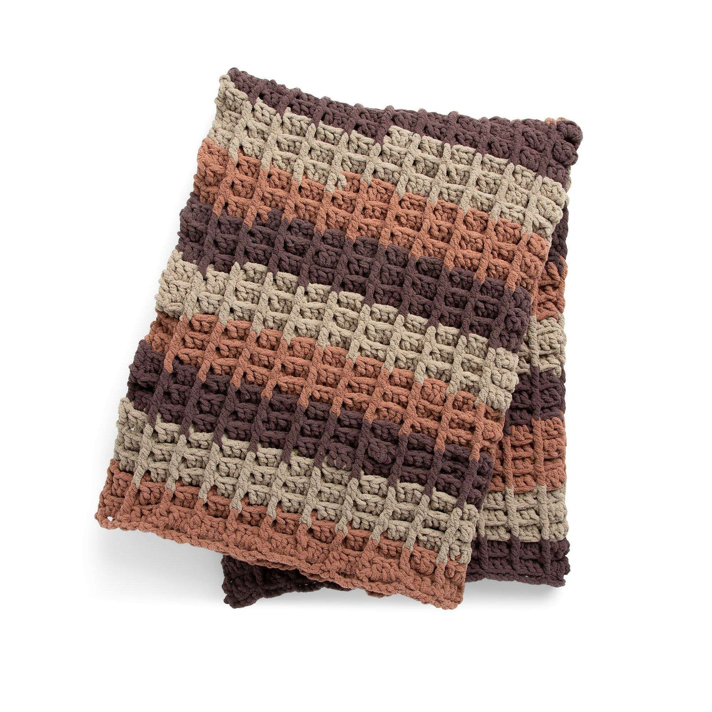 Bernat Bricks Crochet Blanket