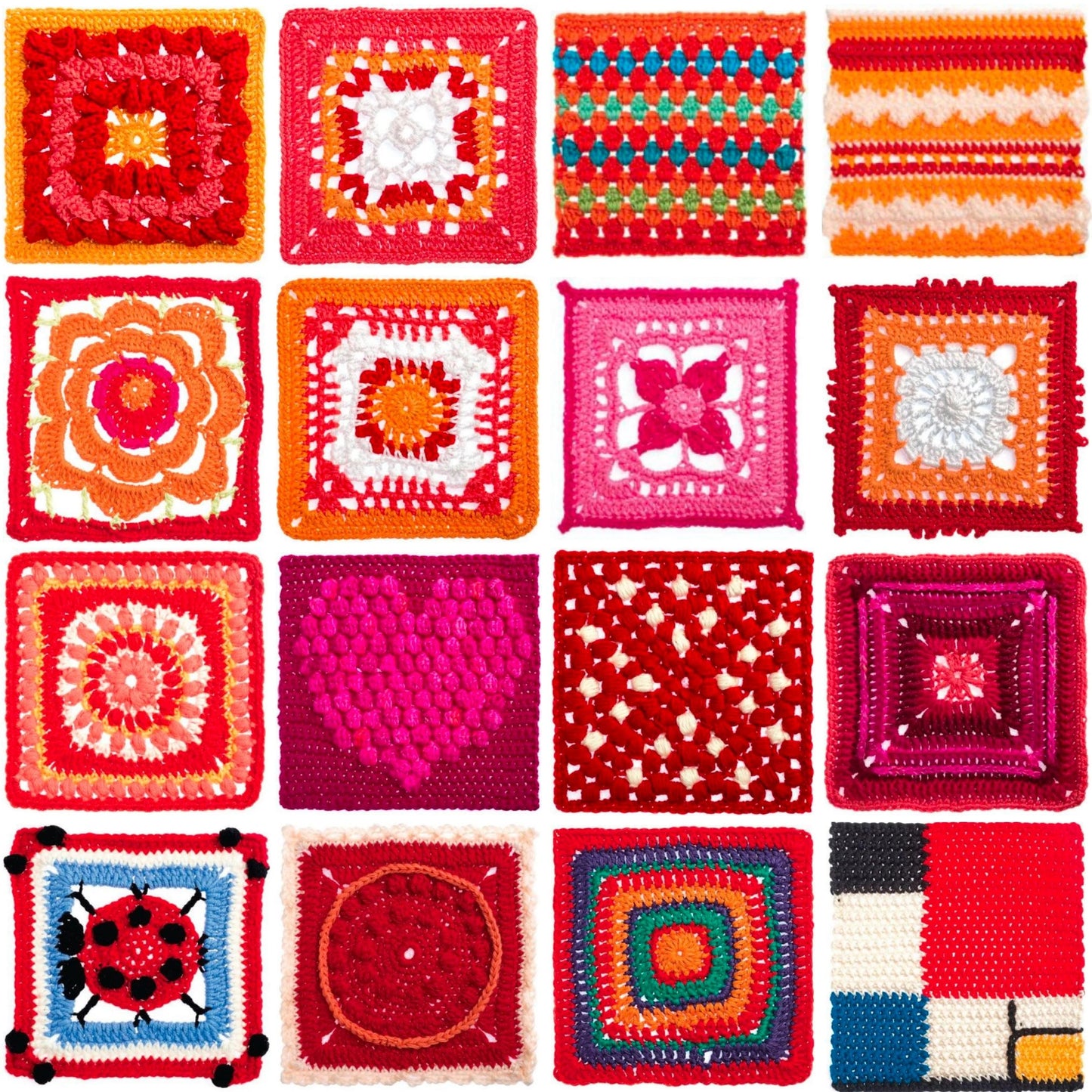 365 Granny Square Patterns: Ultimate