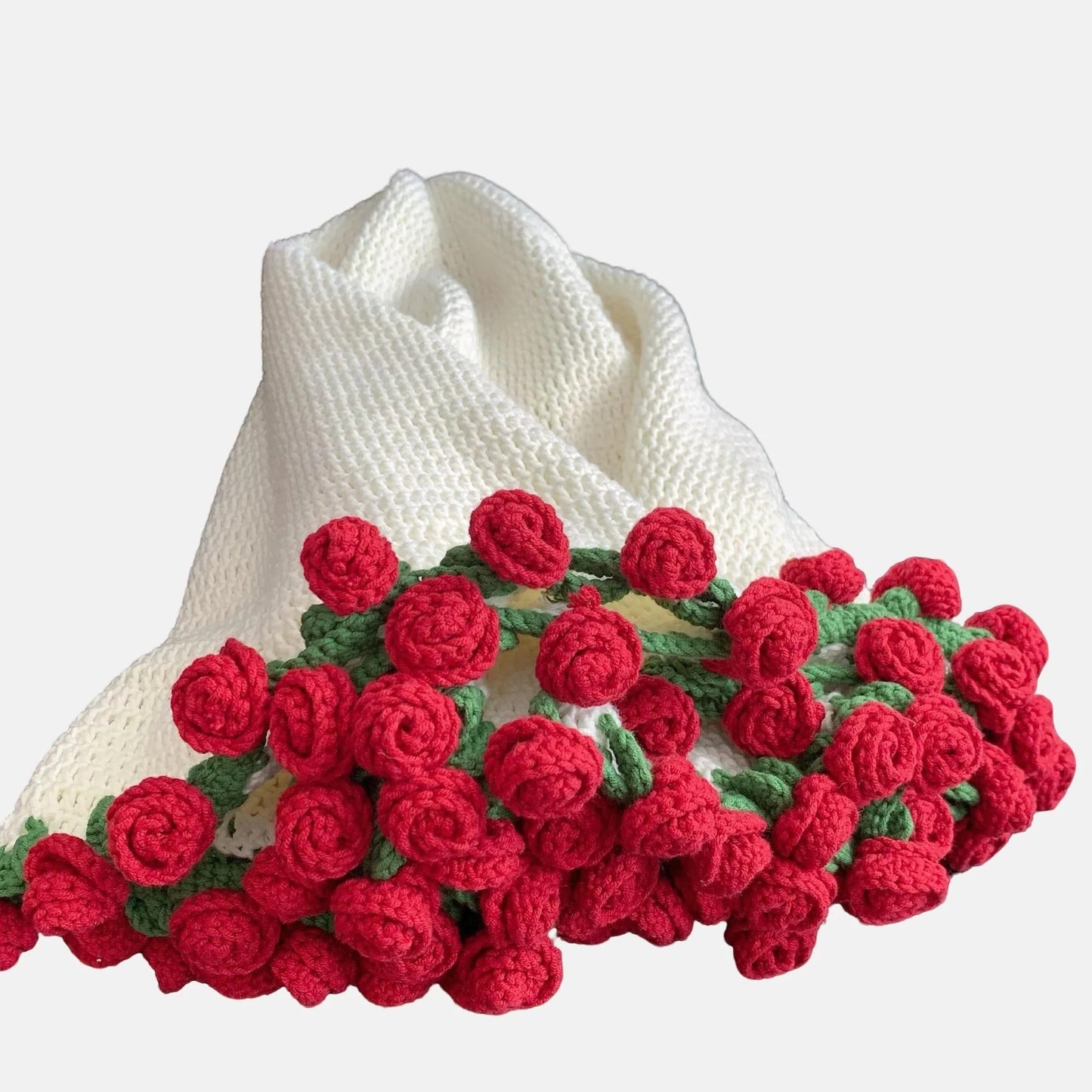 Beginner's Crochet Rose Blanket – Video Tutorial