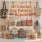 40 Crochet Bag Patterns Bundle