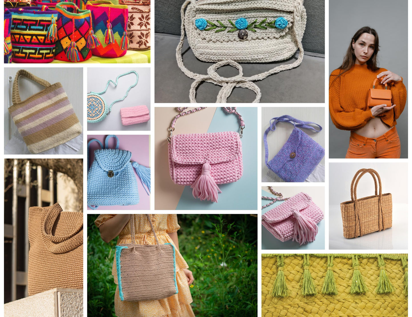 100 Luxury Crochet Handbag Patterns
