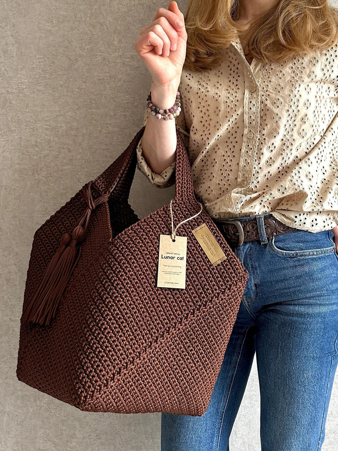 Reusable Crochet Tote Bag Pattern