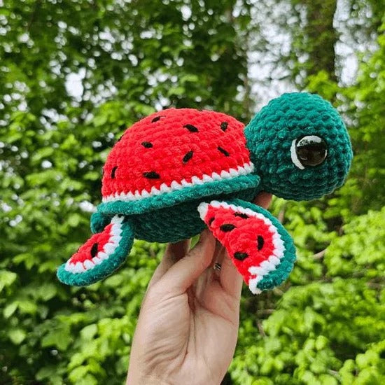 11 Fruit Turtle Crochet Pattern Bundle