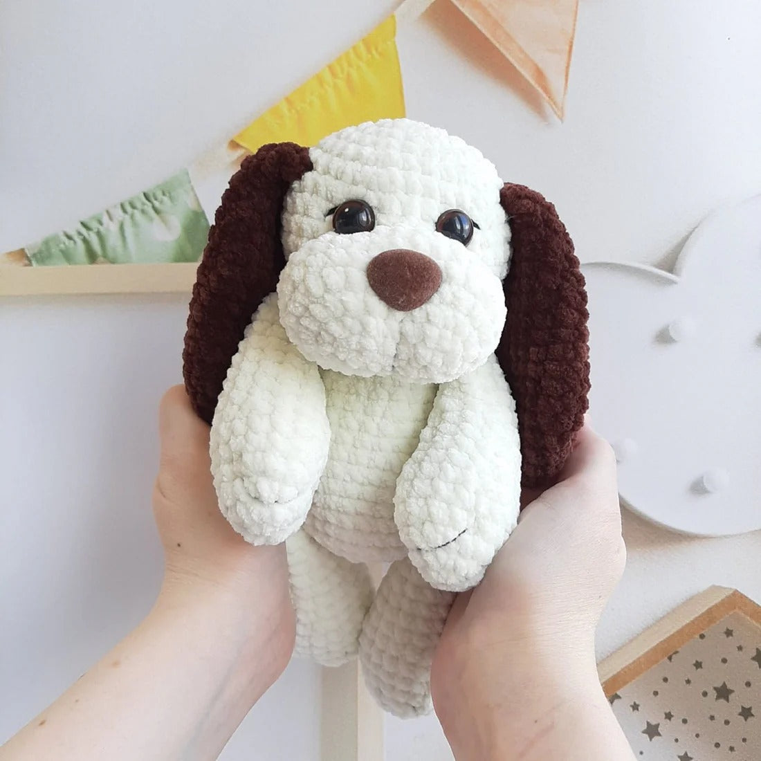 Crochet Puppy Amigurumi Pattern – PDF Tutorial