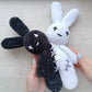 Bad Bunny Two-Headed Plushie: Easy Crochet Pattern & Amigurumi Tutorial (PDF)