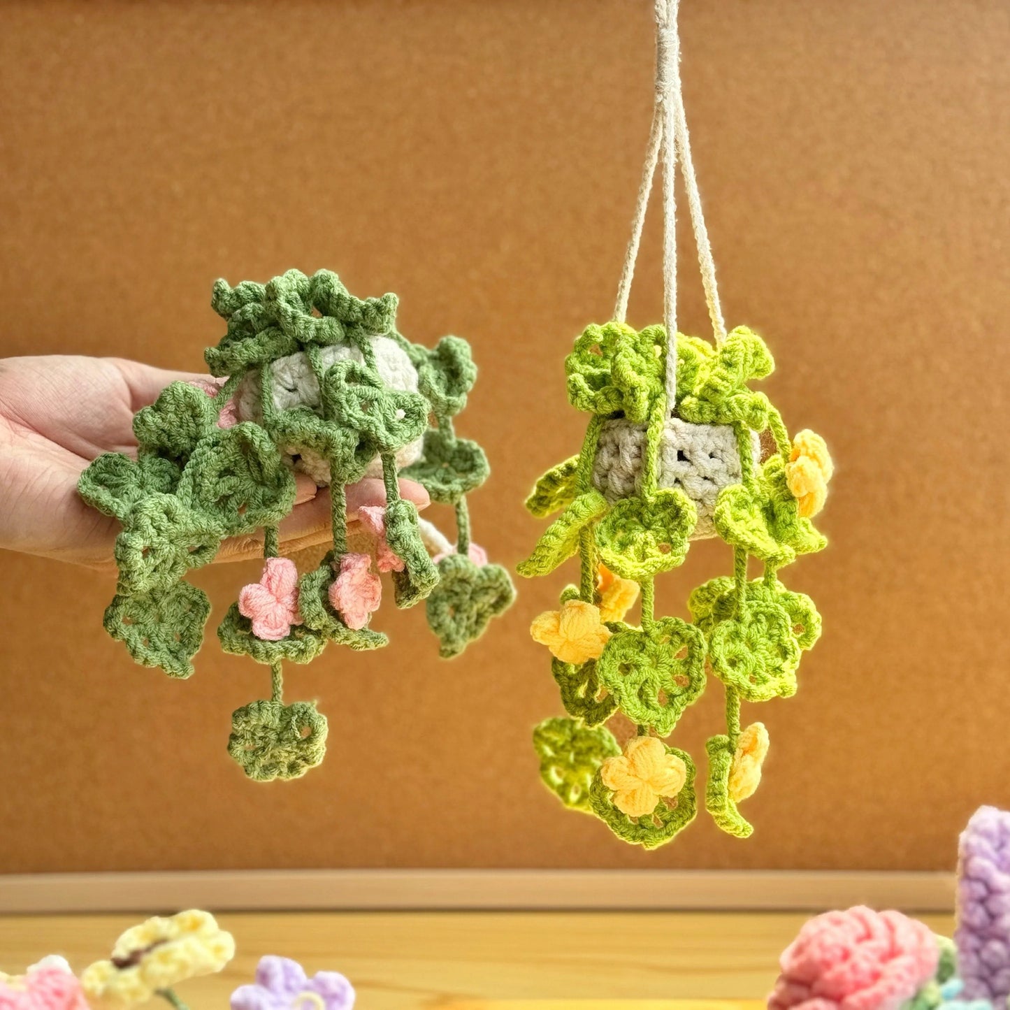 Car Hanging Plant Crochet Pattern - Easy & Creative Design