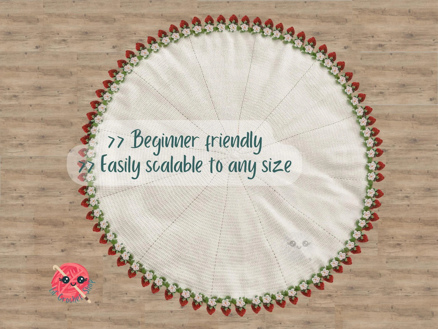 4 in 1 Bouquet Blanket Pattern Bundle Flower