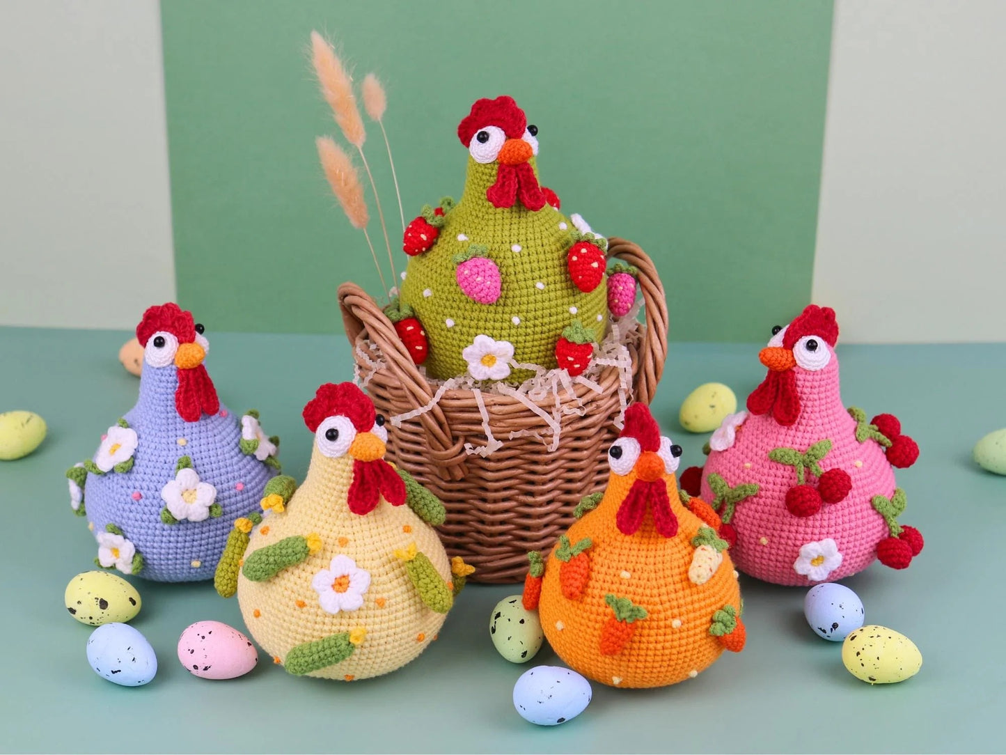 Crochet Chick 🐔 Pattern - Cute DIY Amigurumi Hen
