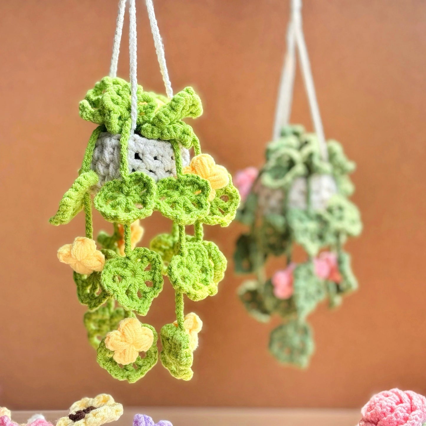 Car Hanging Plant Crochet Pattern - Easy & Creative Design