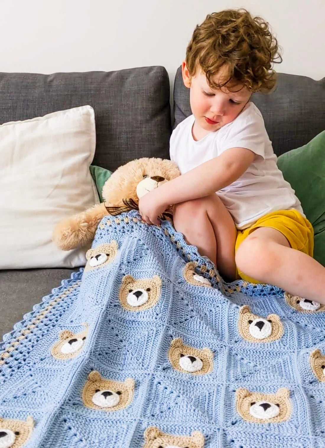🧸✨ Crochet Baby Bear Set (5 Patterns + Videos)  👶🧶