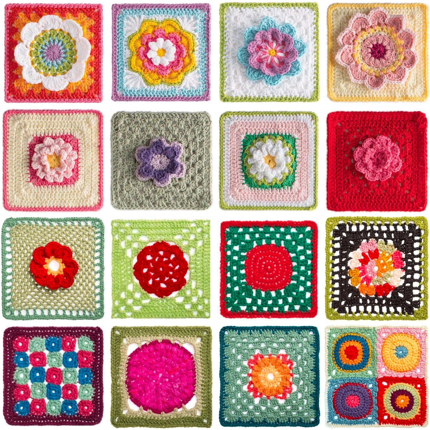 365 Granny Square Patterns: Ultimate