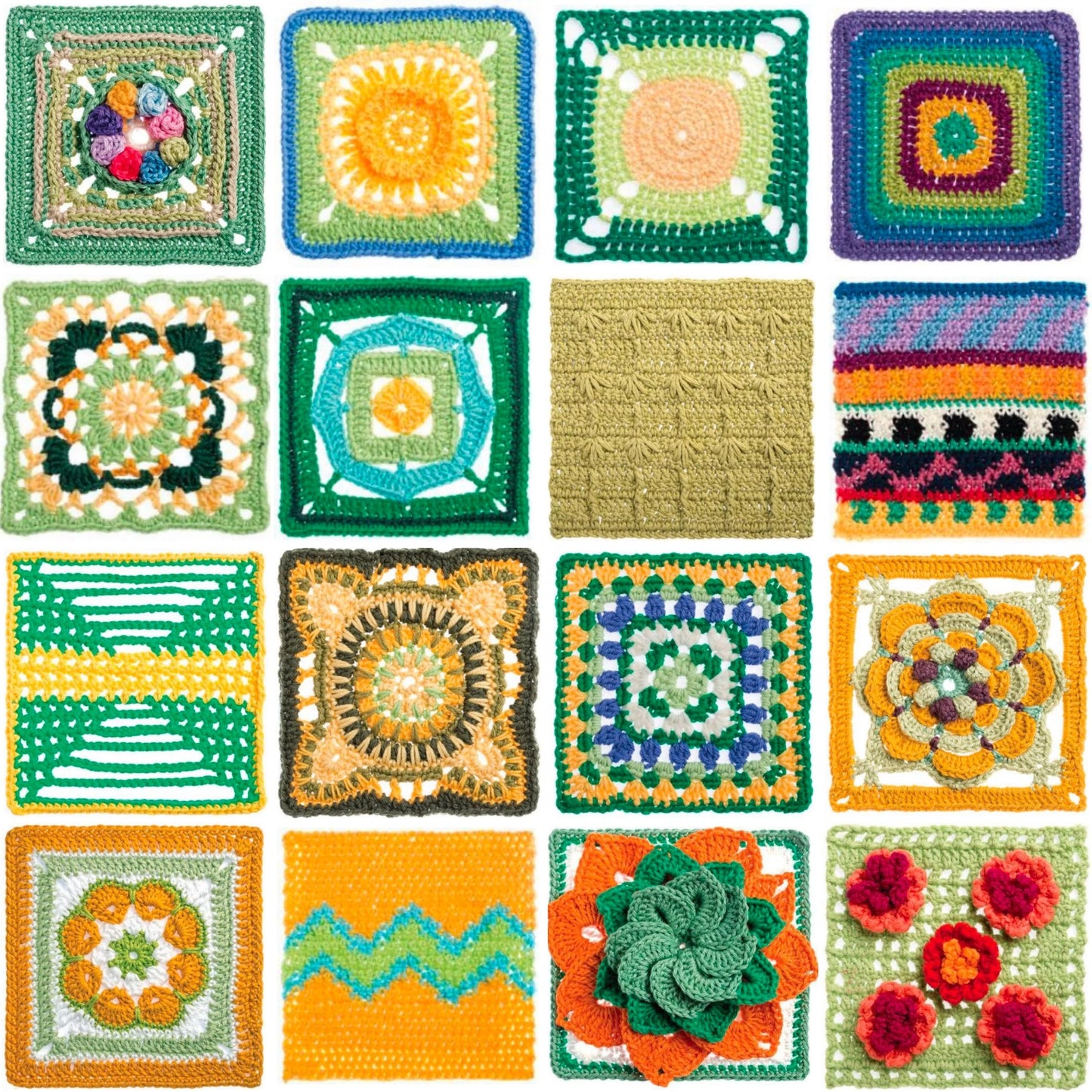 365 Granny Square Patterns: Ultimate