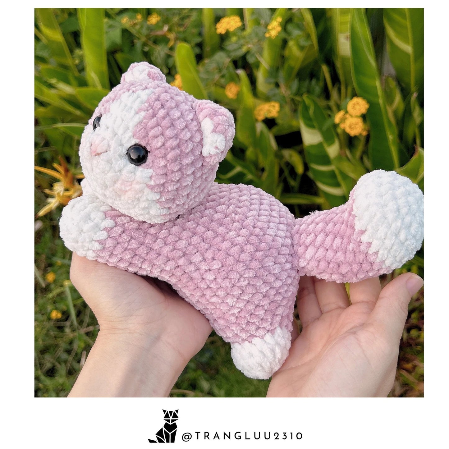 Crochet cat and bunny PATTERN bundle 3 in 1: Sweetie Fluffy