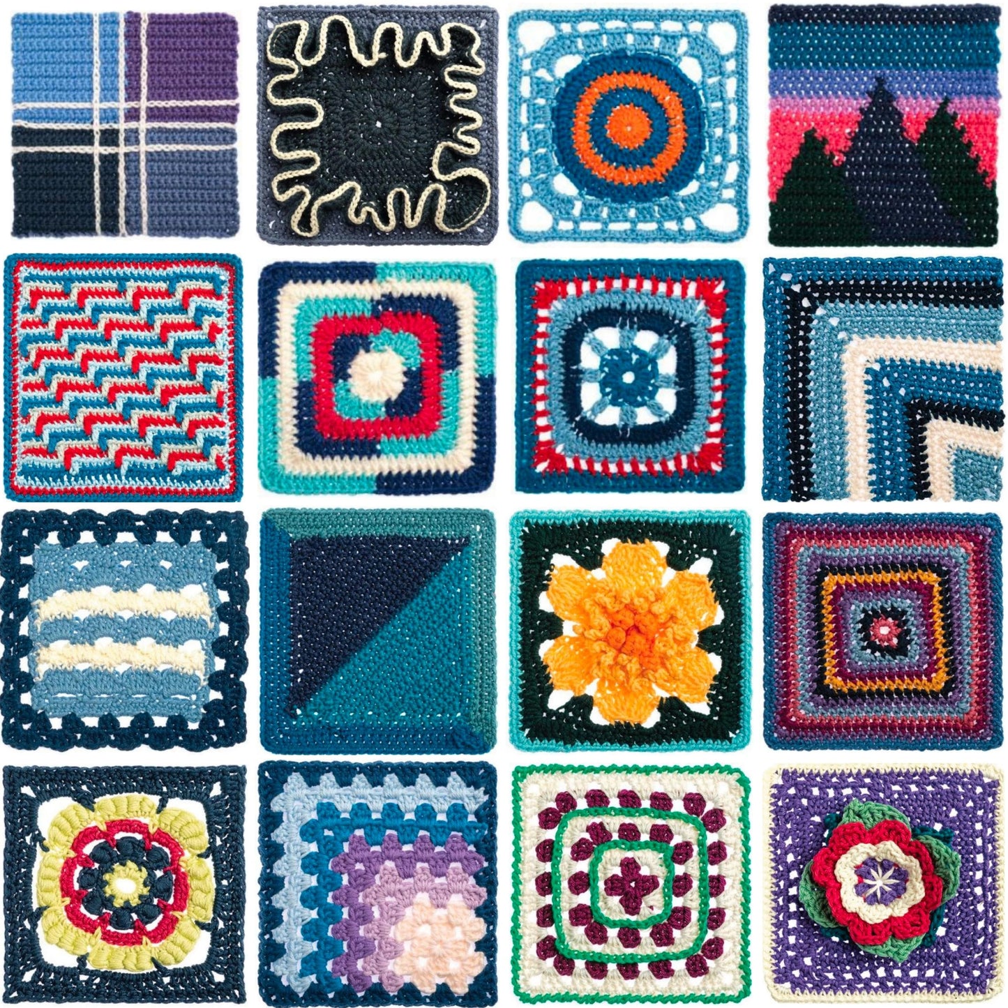 365 Granny Square Patterns: Ultimate