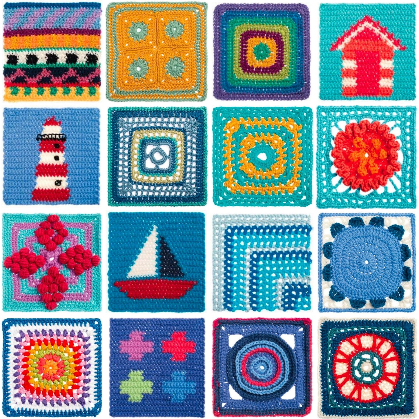 365 Granny Square Patterns: Ultimate