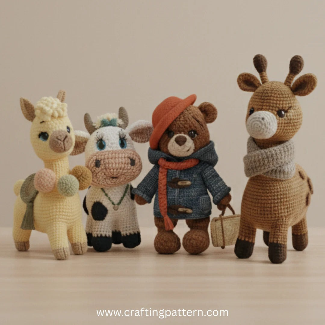 Forest Friends Crochet Pattern Bundle