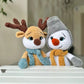 3 in 1 Amigurumi Crochet Pattern – Penguin, Snowman & Reindeer