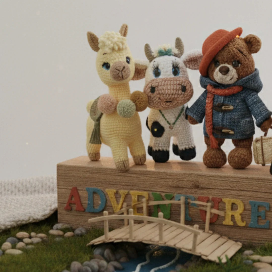 Forest Friends Crochet Pattern Bundle