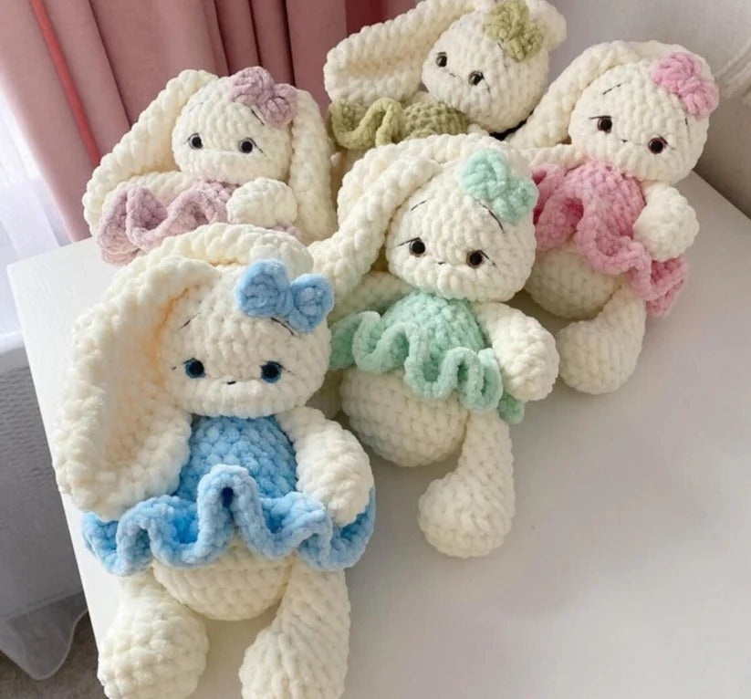 Mimi Bunny – Plush Crochet Toy