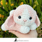 Crochet cat and bunny PATTERN bundle 3 in 1: Sweetie Fluffy